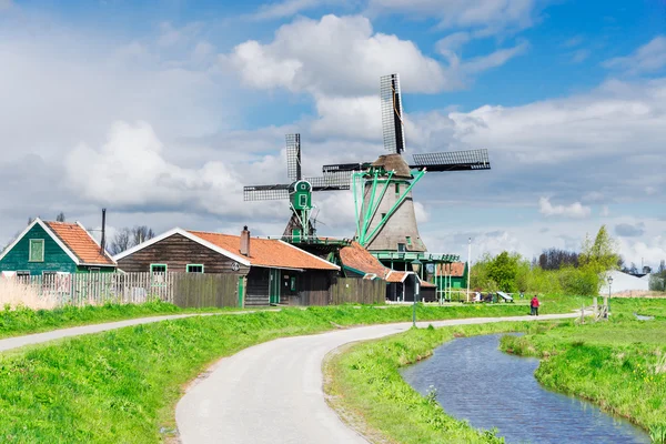 Dutch wind mills — Stock Photo, Image