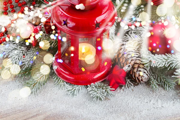 Kerst lantaarn close-up — Stockfoto