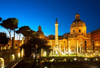 Forum - Roma, İtalya 'da Roma harabeleri