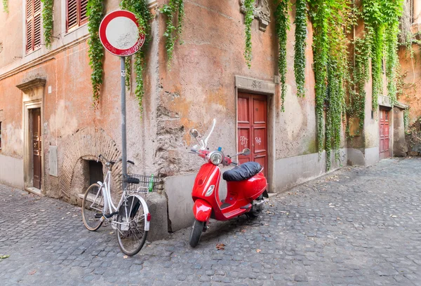 Rue à Trastevere, Rome, Italie — Photo