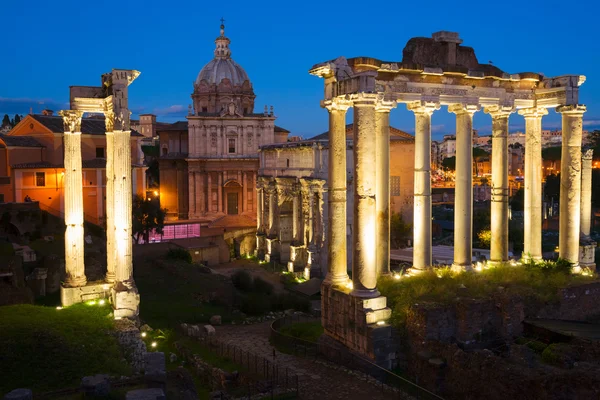 Forum - Roman ruins in Rome, Italy — Stock Photo, Image