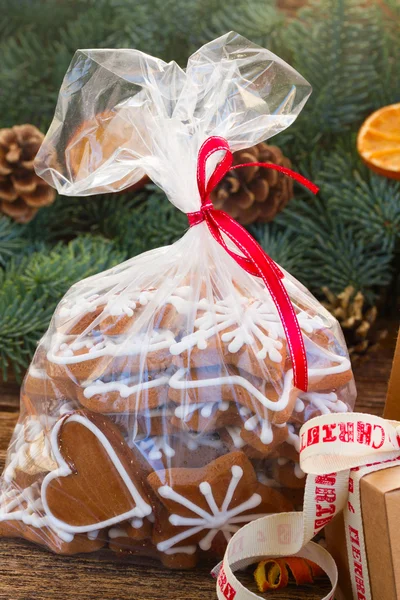 Galletas de jengibre de Navidad —  Fotos de Stock