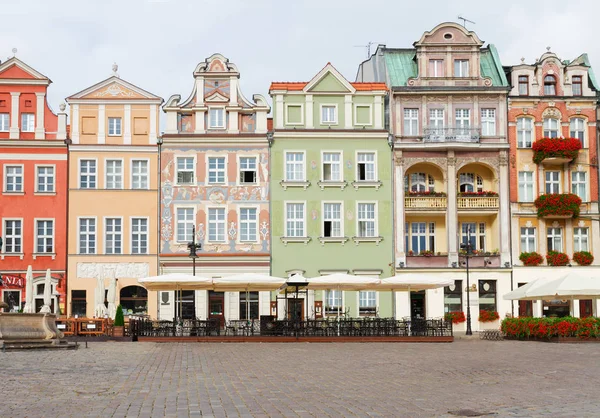 Renaissancehäuser, Posen, Polen — Stockfoto