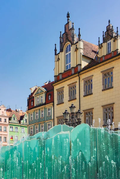 Old town square, Wroclaw, Poland — Stock Photo, Image