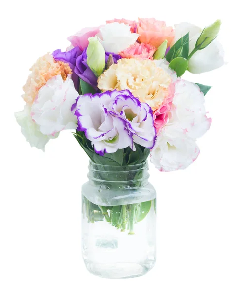 Pink, white and violet flowers — Stock Photo, Image