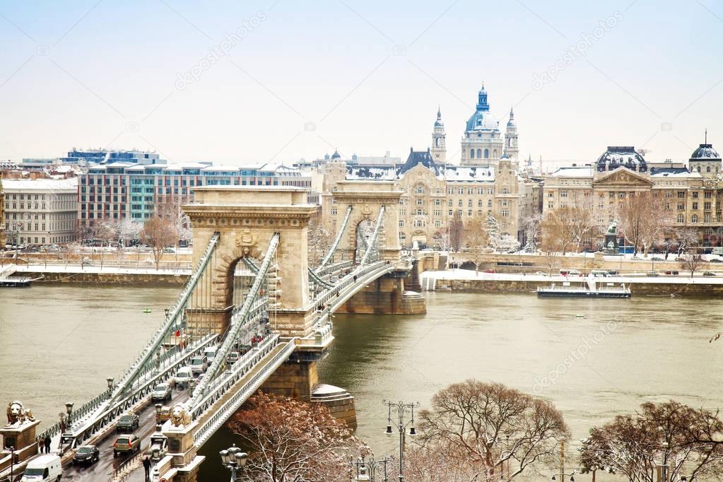 Chain Bridge ,Budapest, Hungary