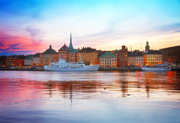 Panoramę Stockholm, Szwecja — Zdjęcie stockowe