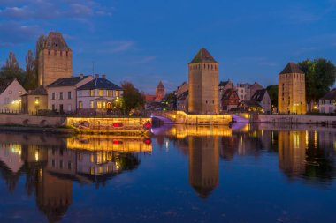 Fransa 'nın eski Strasbourg kasabası