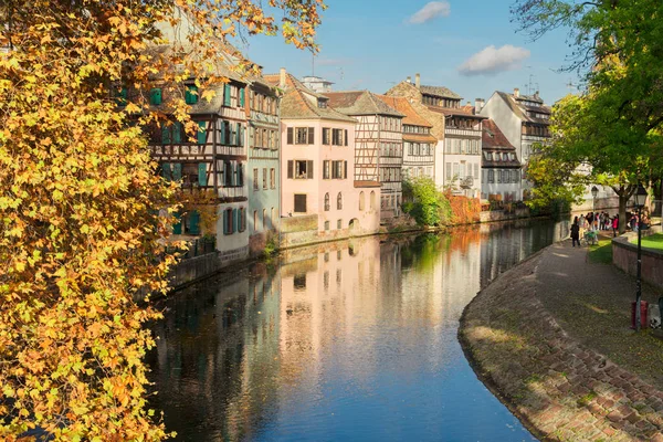 Casco antiguo de Estrasburgo, Francia — Foto de Stock