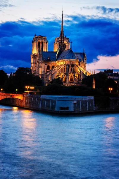 Catedral de Notre Dame, Paris França — Fotografia de Stock