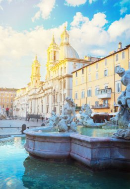 Piazza Navona, Roma, İtalya