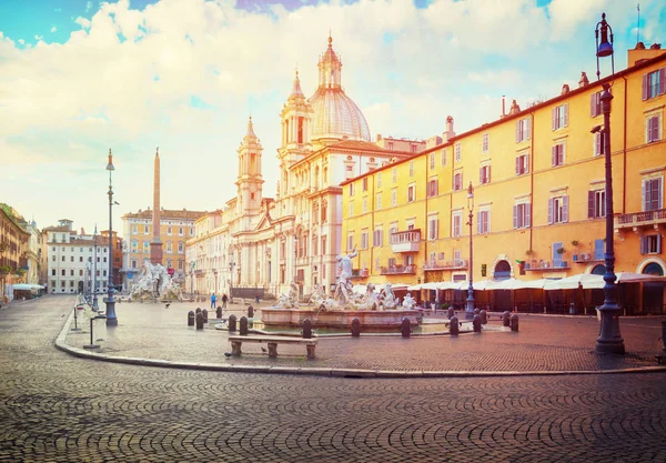 이탈리아, 로마, 나보나의 피아자 — 스톡 사진