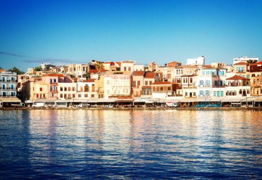 berrak su chania Limanı, crete, Yunanistan
