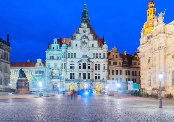Innenstadt von Dresden, Deutschland — Stockfoto