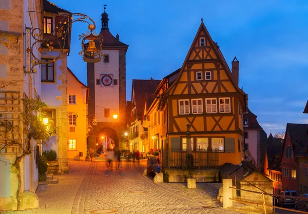 Rothenburg ob der Tauber, Allemagne — Photo