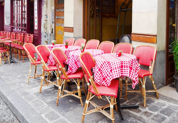 Kawiarnia Monmartre, Paryż, Francja — Zdjęcie stockowe