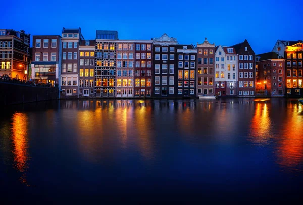 Maisons d'Amsterdam, Pays-Bas — Photo