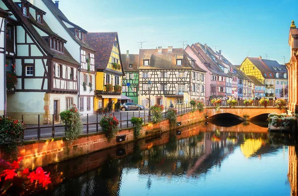 Colmar, prachtige stad Elzas, Frankrijk — Stockfoto