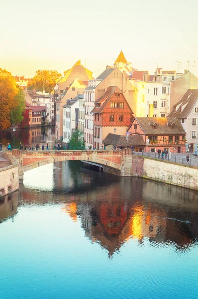 Casco antiguo de Estrasburgo, Francia — Foto de Stock