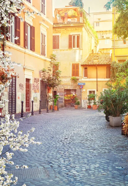 Rue à Trastevere, Rome, Italie — Photo