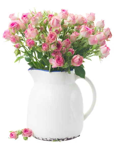 Bouquet of small pink roses — Stock Photo, Image