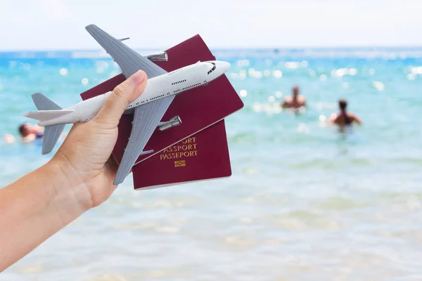 Plane travel concept — Stock Photo, Image