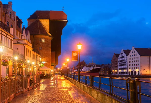 Vista de Gdansk, Polonia —  Fotos de Stock