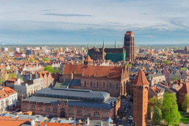 Cityscape, gdansk, Polonya