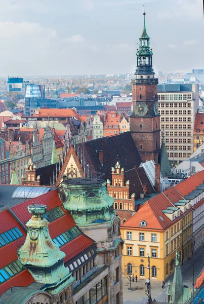 Taket på Wroclaw — Stockfoto