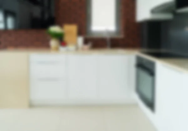 Blured cozinha fundo — Fotografia de Stock