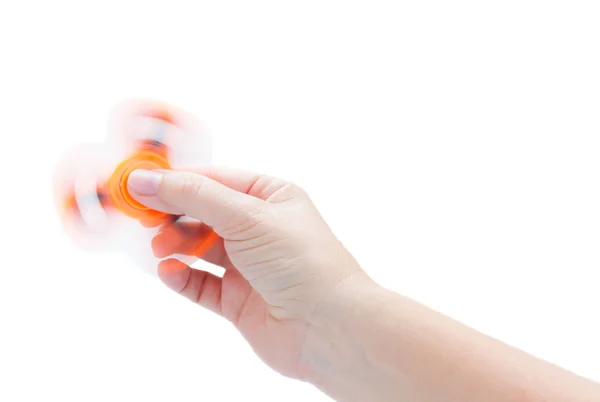 Fidget spinner, popular relaxing toy, generic design — Stock Photo, Image