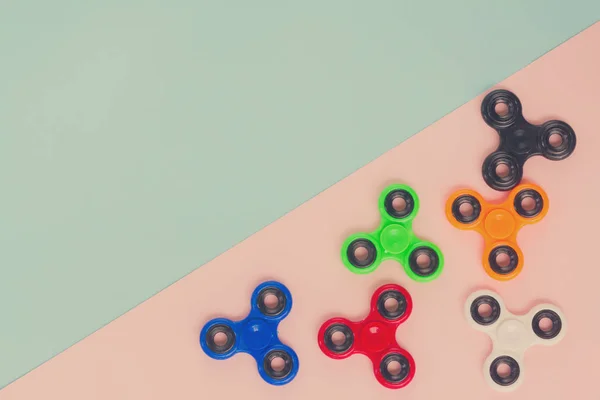 Fidget Spinner, beliebtes Entspannungsspielzeug, generisches Design — Stockfoto