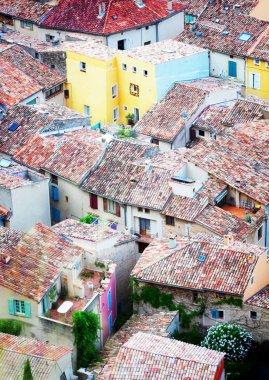 Moustiers-Sainte-Marie, Fransa, Provence.
