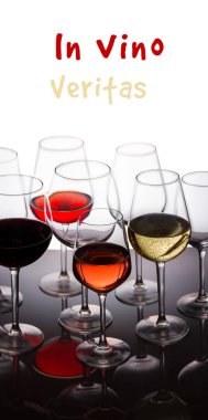 Gözlük şarap ile dizi