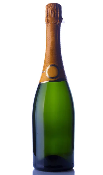 瓶香槟葡萄酒 — 图库照片