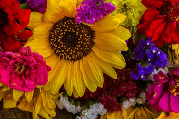 明るい秋の花束 — ストック写真