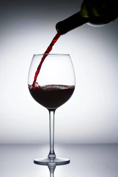 Verre de vin rouge — Photo