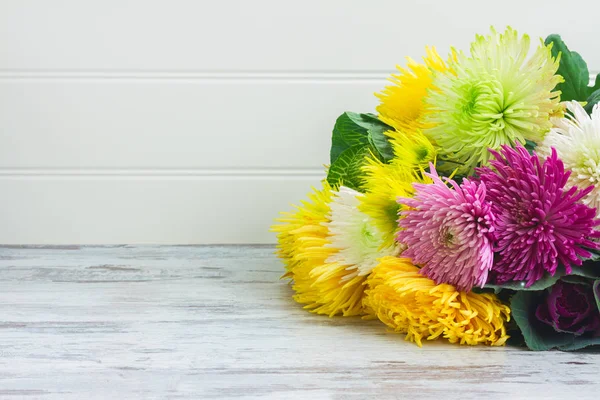 Chrisantemum flowers bouquet — Stock Photo, Image