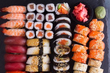 Japon suşi tabağı.