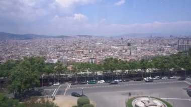 Teleferico Barselona, İspanya