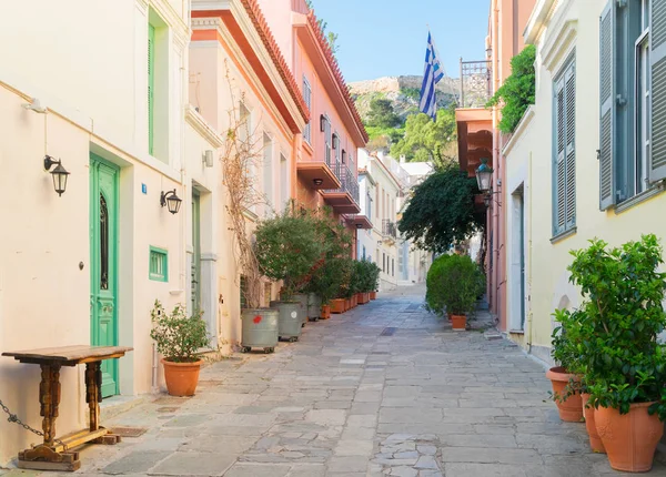 Gatan i Aten, Grekland — Stockfoto