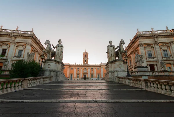 Campidogliotorget i Rom, Italien — Stockfoto