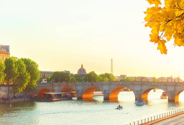 Pont des Arts, Paryż, Francja — Zdjęcie stockowe