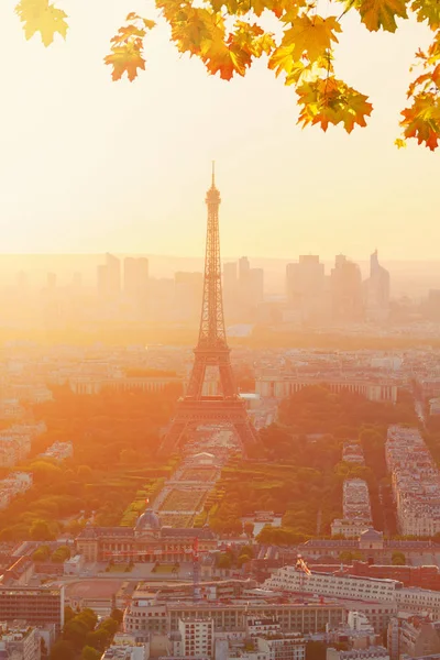 에펠 탑과 파리의 도시 경관 — 스톡 사진