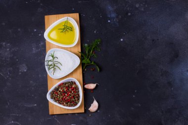 Baharatlı yemek arkaplanı