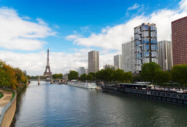 Eiffel turu ve Trocadero, Paris 'ten — Stok fotoğraf