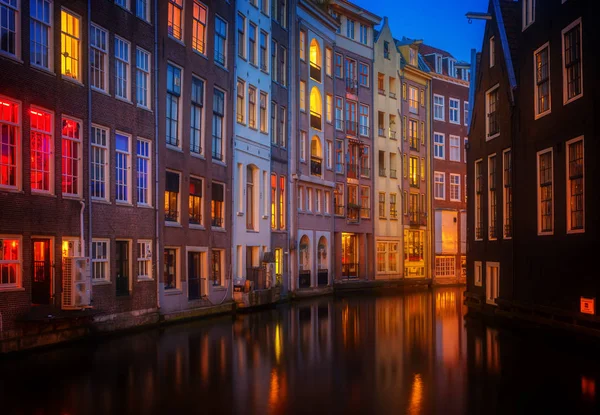 Casas de Amstardam, Países Bajos — Foto de Stock