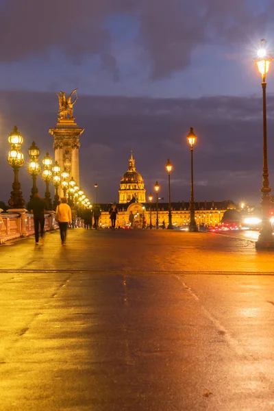 Alexandre III Bridge, Parigi, Francia — Foto Stock