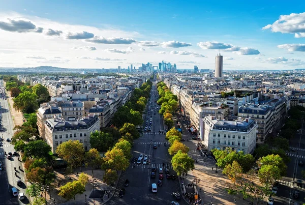 Panoramę Paryża, Francja — Zdjęcie stockowe