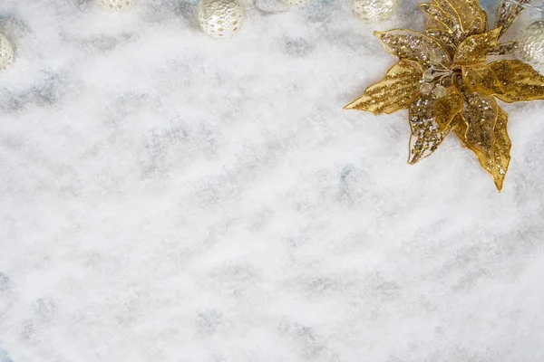 雪のクリスマス シーン — ストック写真